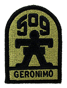 509th Infantry Regiment OCP Scorpion Shoulder Patch With Velcro